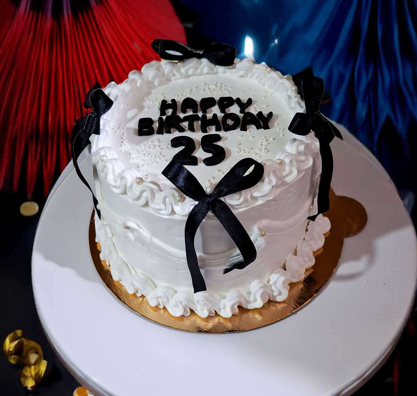 Kurdeleli Doğum Günü Pastası