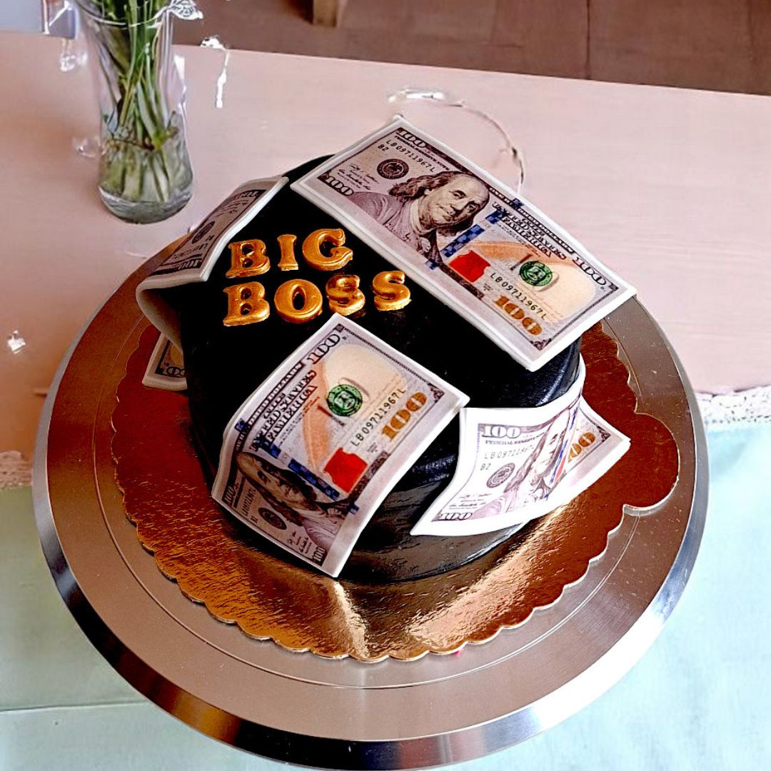 BigBoss Yeni iş - Patron Kutlaması Pastası İzmit