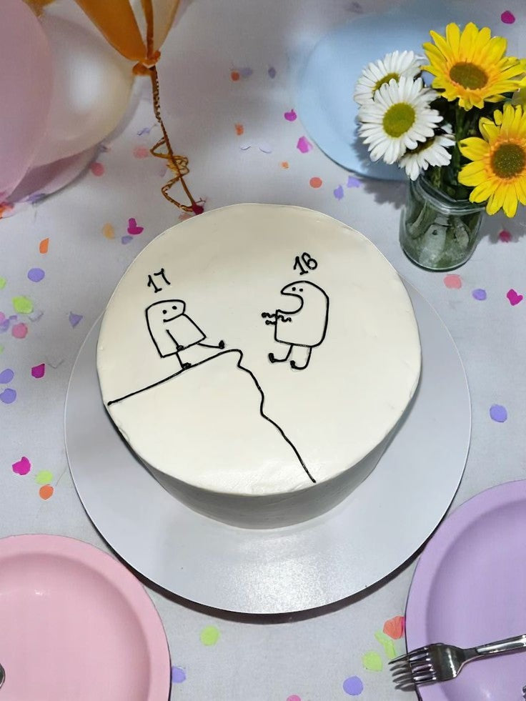 Doğum Günü Geçiş Pastası